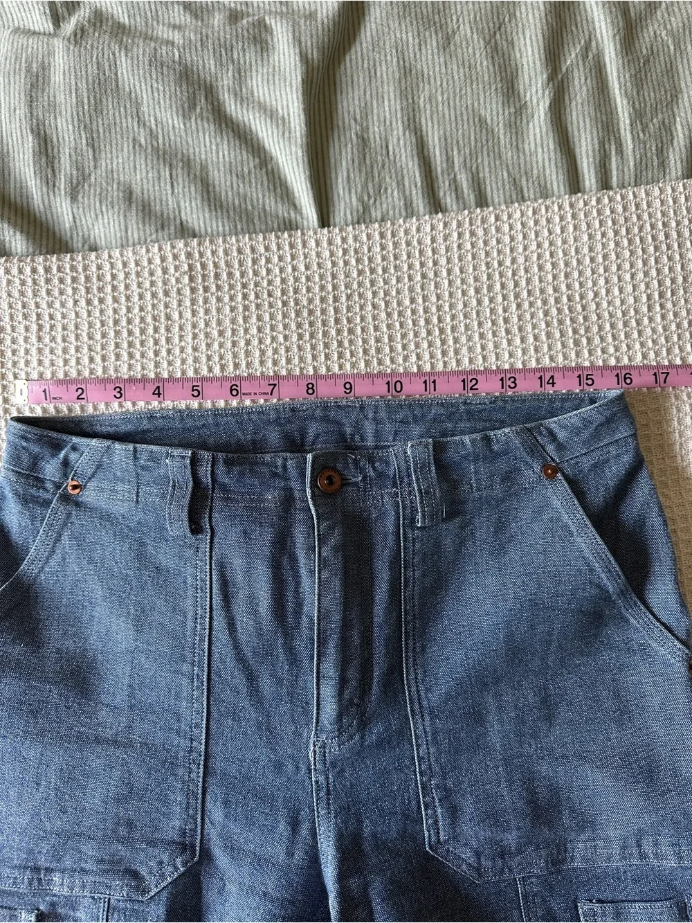 Duluth Trading Co. High-wasted Canvas Pants Size 8